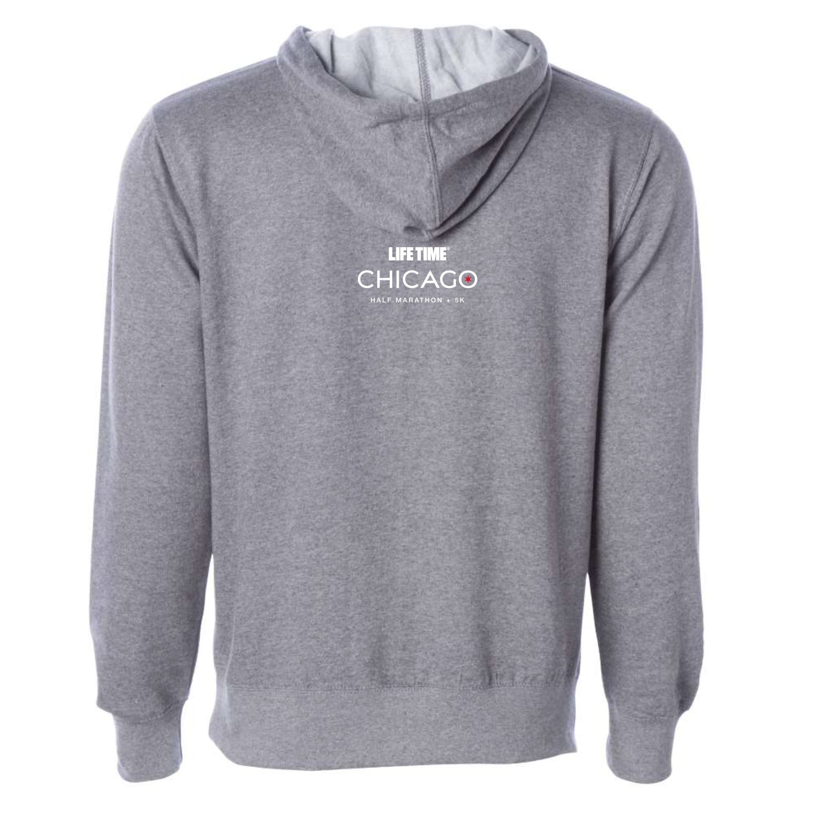 CHI Half/5K Unisex Fleece Hoody -Gunmetal- State