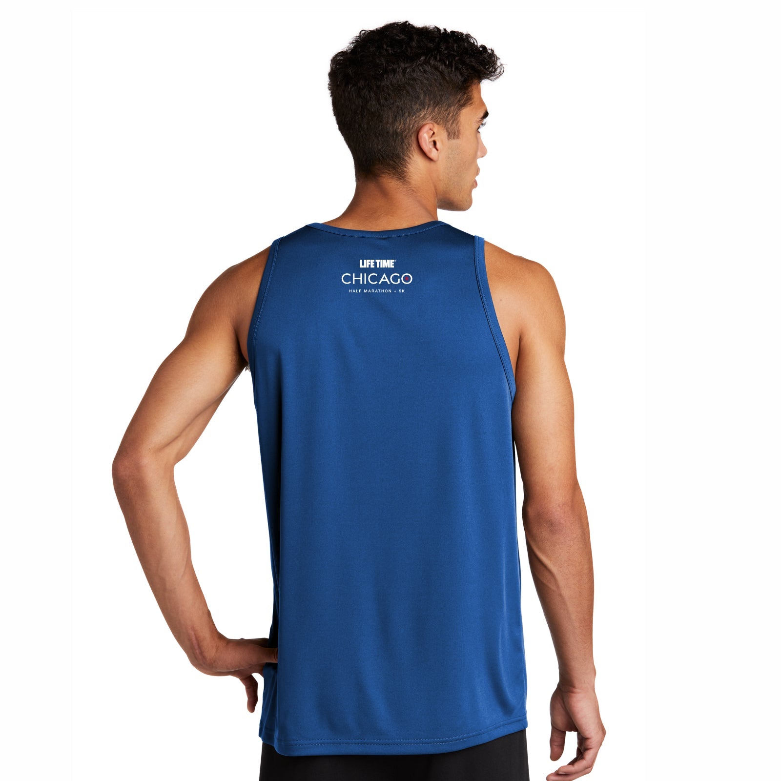 CHI Half/5K Men's Tech Tank -Royal- State