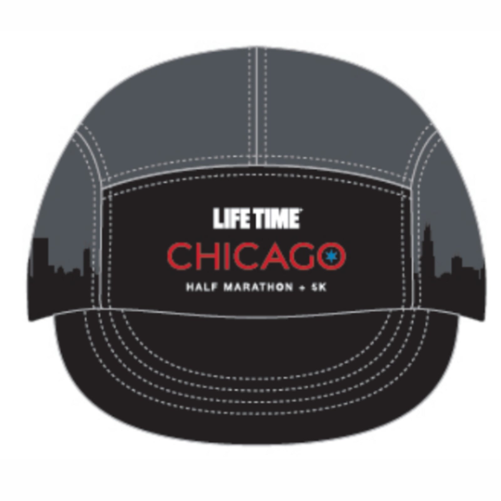 CHI HALF/5K Cap -Black- Stars