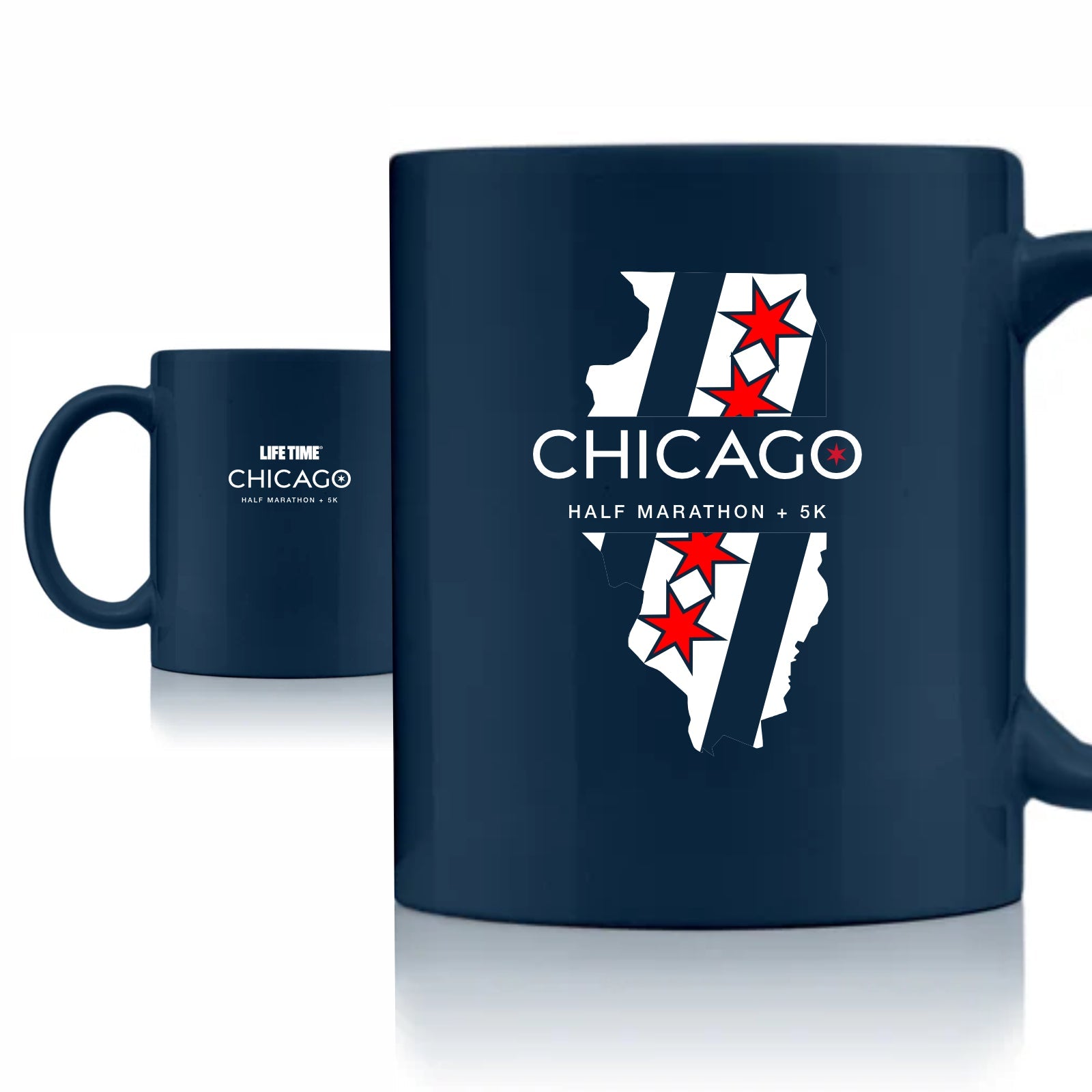 CHI Half/5K Mug - Ceramic 11 oz -Navy- State