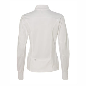 CHI Half/5K Women's Zip Jacket -White- Embroidery