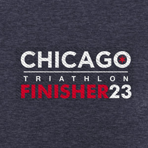 CHI TRI Women's Hooded Shell -Black- 2023 Finisher Embr.